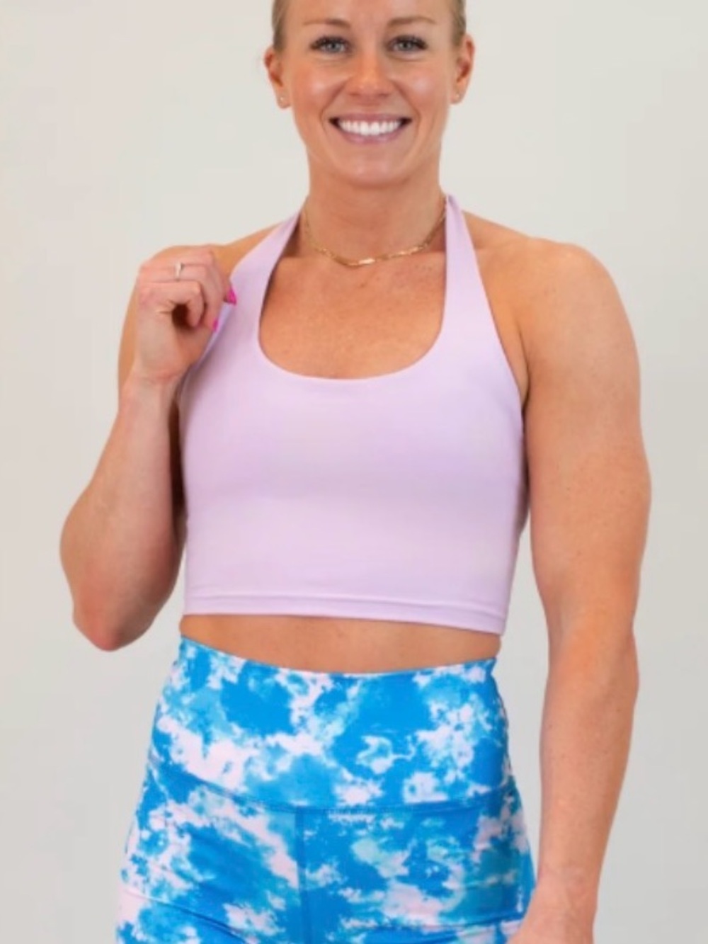 Fleo Halter Crop Tank